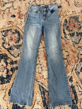 Cleo Wolf Jeans Blue Flare